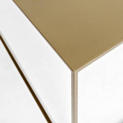 Tavolino TENSIO METAL 100x60, oro