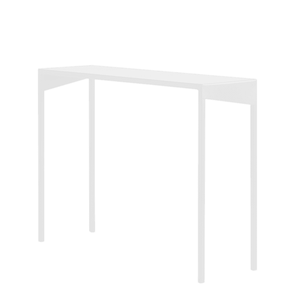 Consolle OBROOS METAL 100, bianco