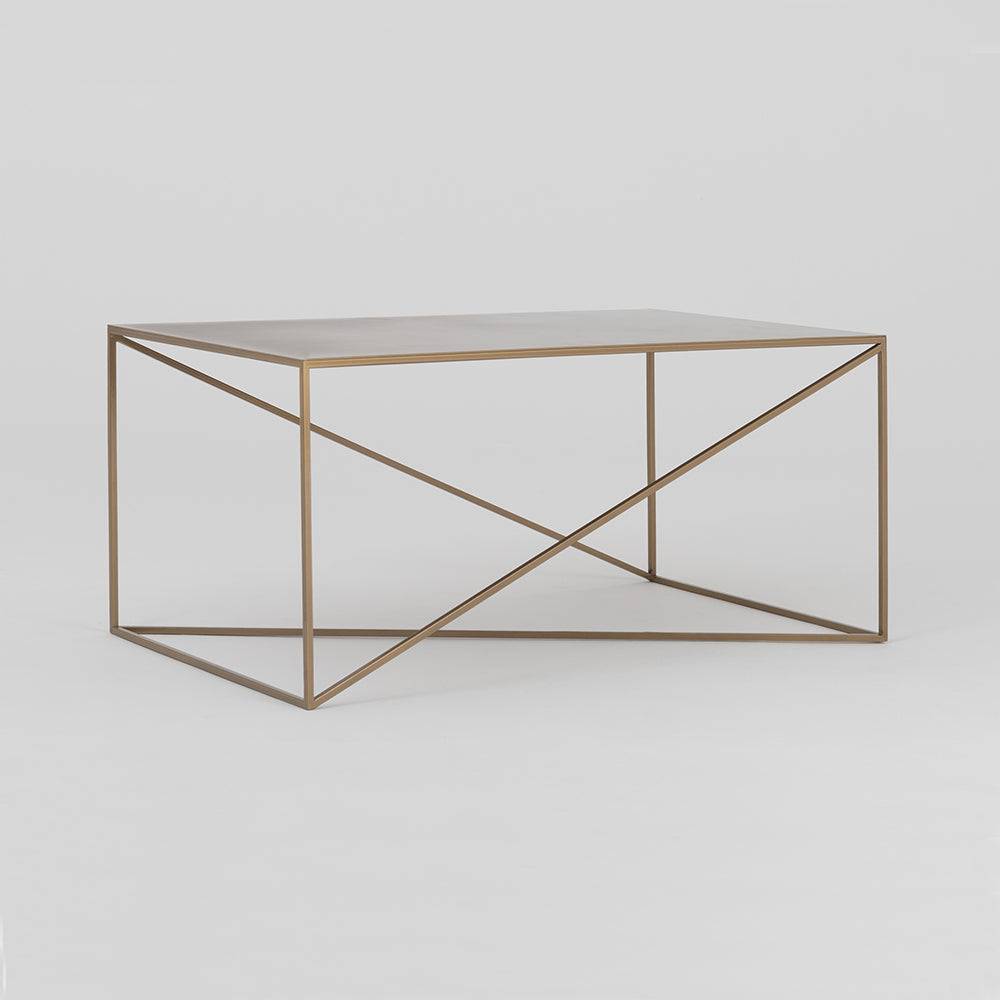 Beistelltisch MEMO METALL 100x60 Gold