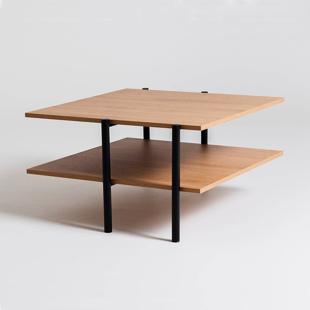 Tavolino RAVE BASIC 80 - quercia, nero
