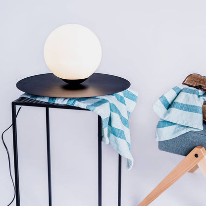 Lampada da Tavolo SKIVA BALL M nero
