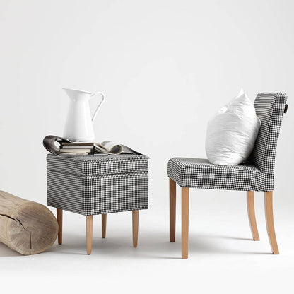 Sedia Wilton Dark Pepita, Naturale
