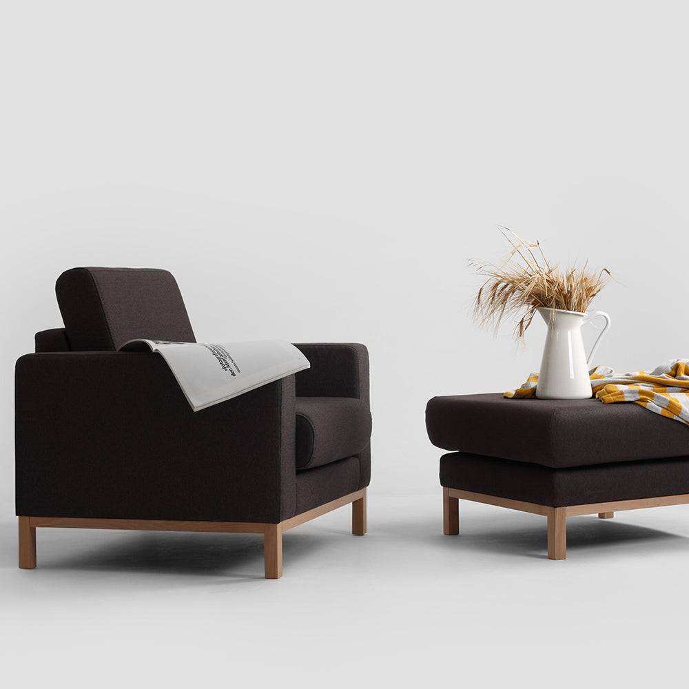 Pouf SCANDIC Grigio Carbonio