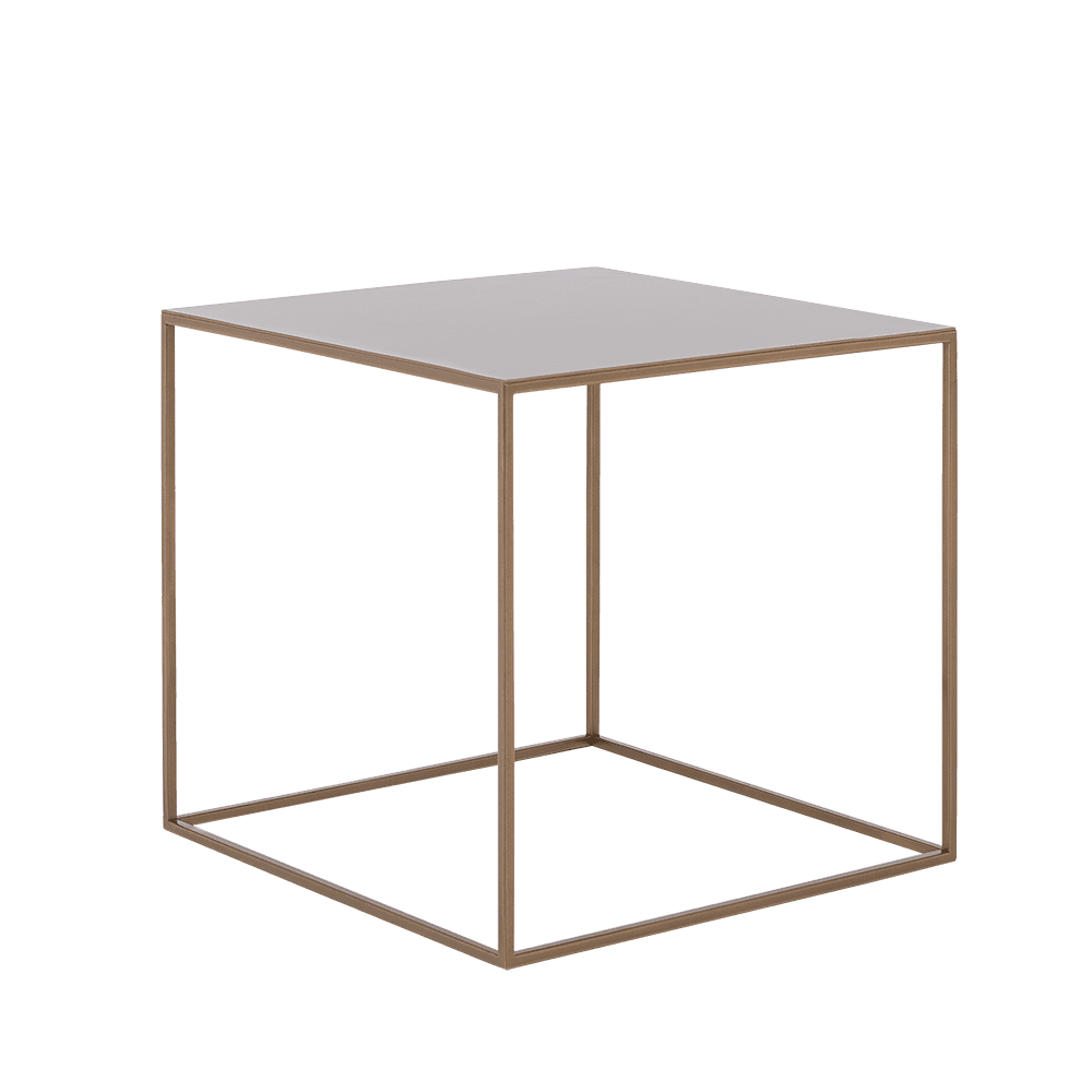 Tavolino Tensio Metal 50 Oro