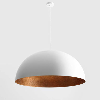 Plafoniera LORD 90 - Rame e Bianco