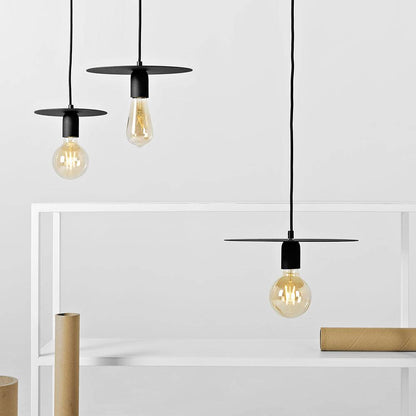 Lampada a Sospensione SKIVAS M - Nero