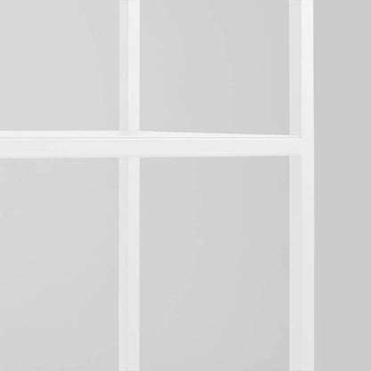 Libreria HYLLER METAL 150x110, bianco