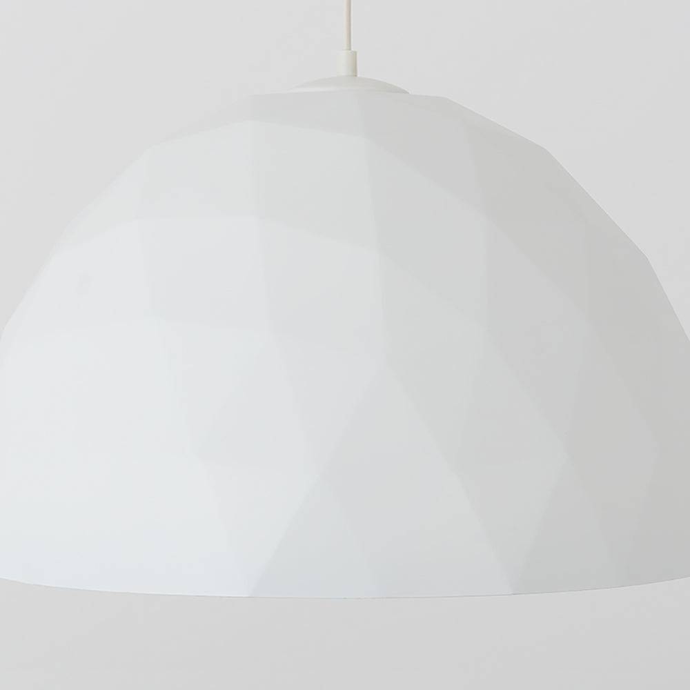 Lampada a Sospensione LEONARD L - Oro e Bianco