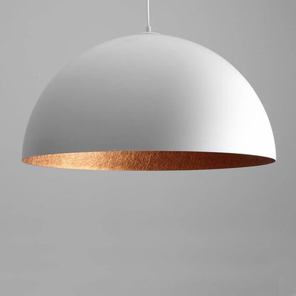 Plafoniera LORD 70 - Rame e Bianco