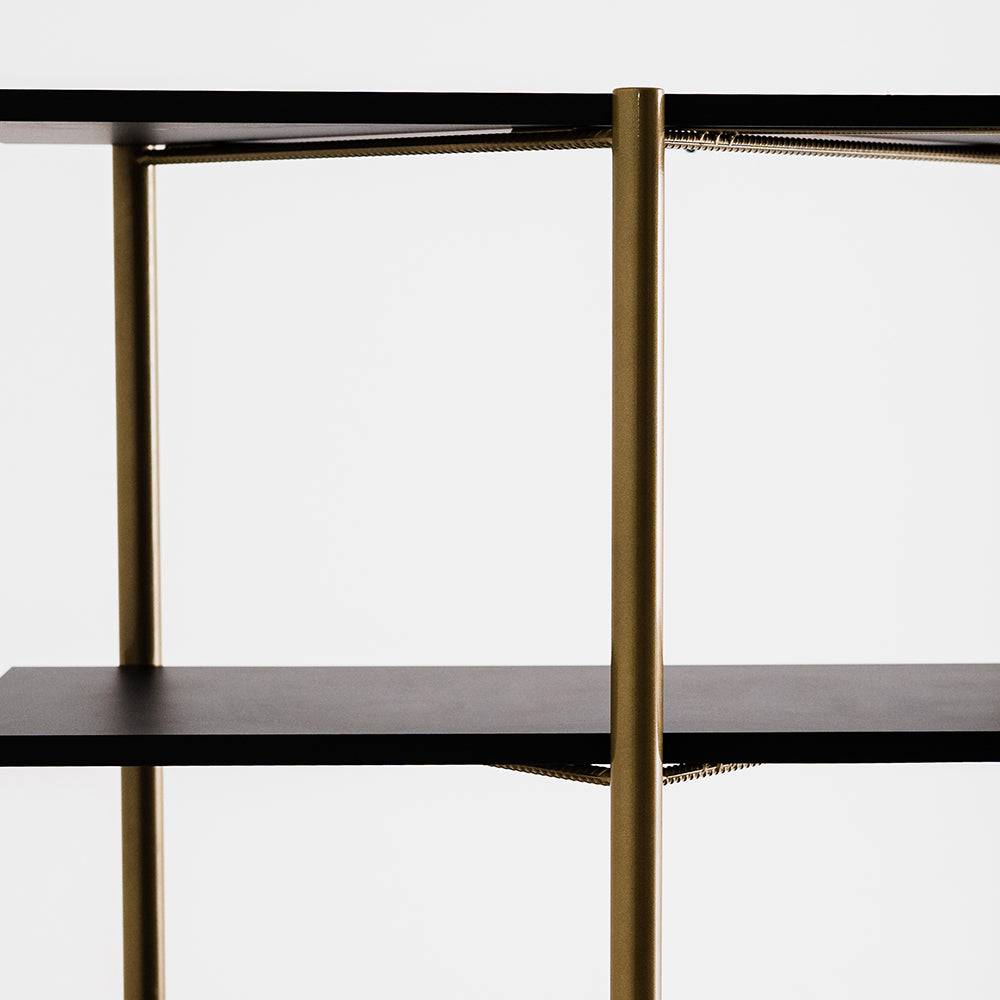 Scaffale RAVE BASIC 110 - nero e oro