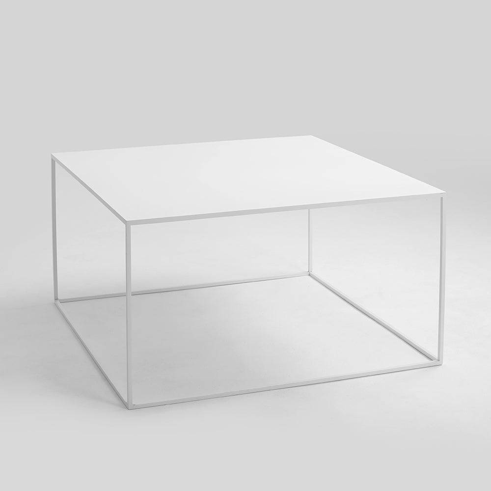 Tavolino Tensio Metal 80 Bianco