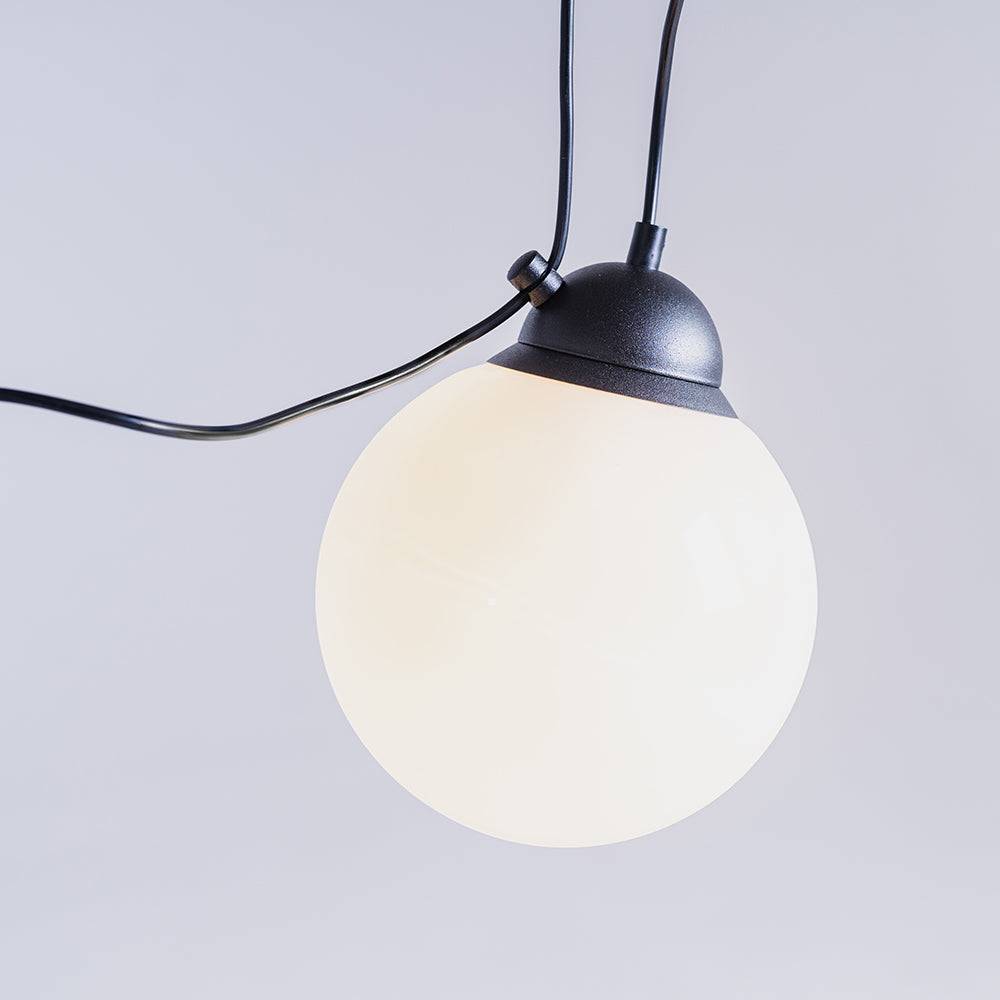 Hängeleuchte POPO GLASS M 1 - schwarz