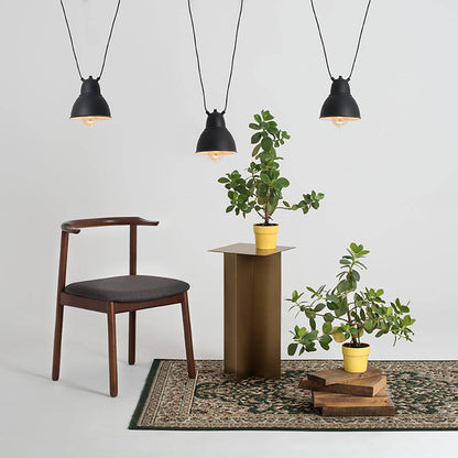 Lampe Coben Hangman 3 - Schwarz