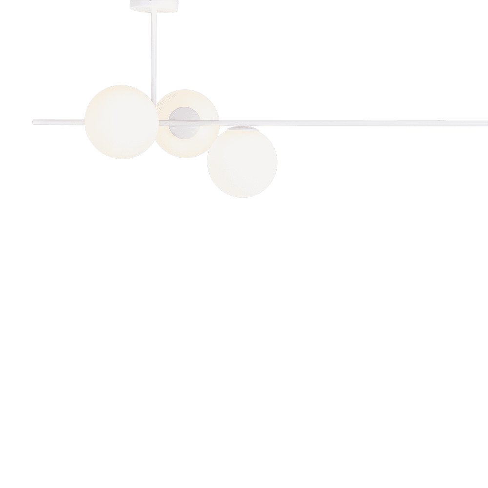 Sospensione BOBLER orizzontale - bianco