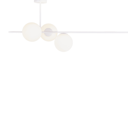 Sospensione BOBLER orizzontale - bianco