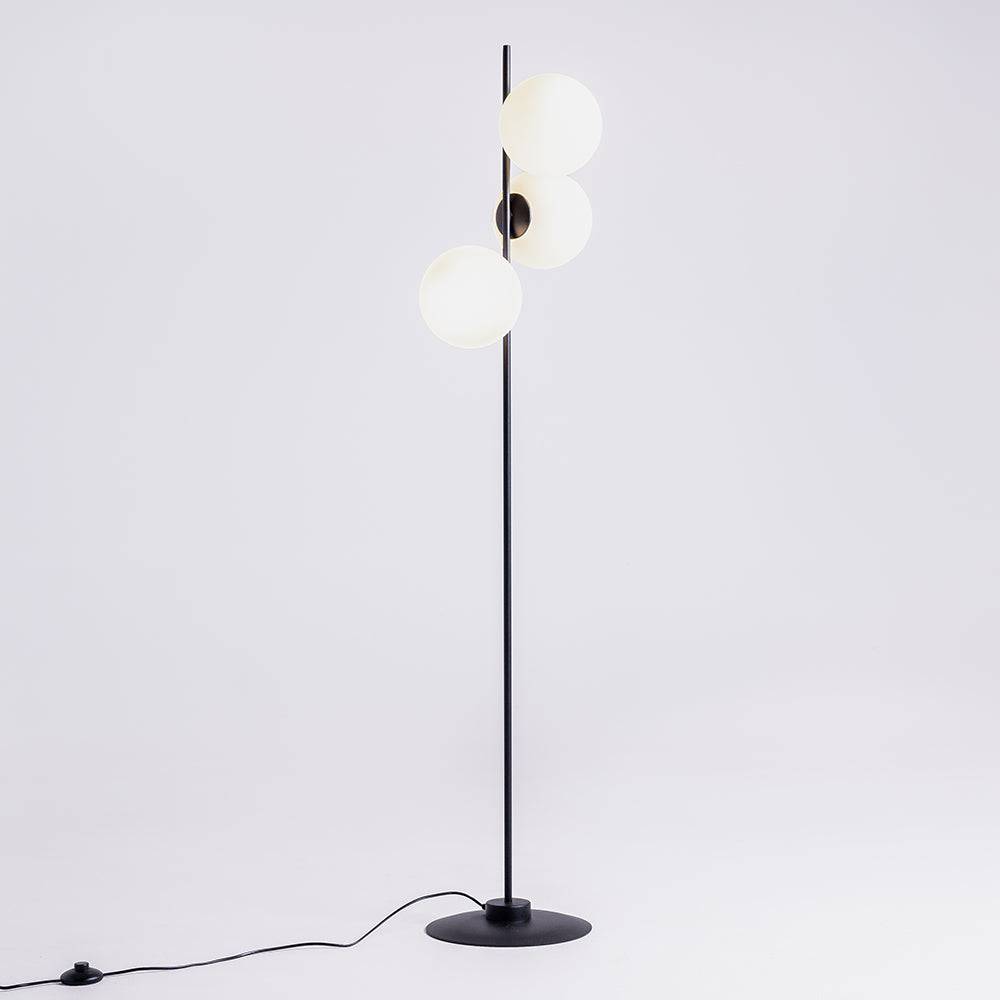 Lampada da Terra BOBLER - Nero
