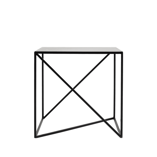 Tavolino laterale MEMO 50x50, Nero