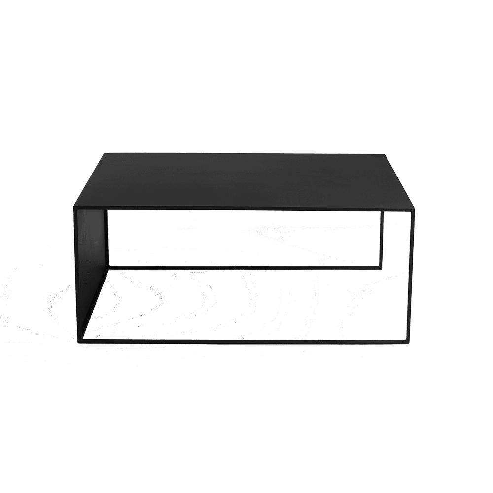 Beistelltisch 2Wall Metal 100x60 - Schwarz