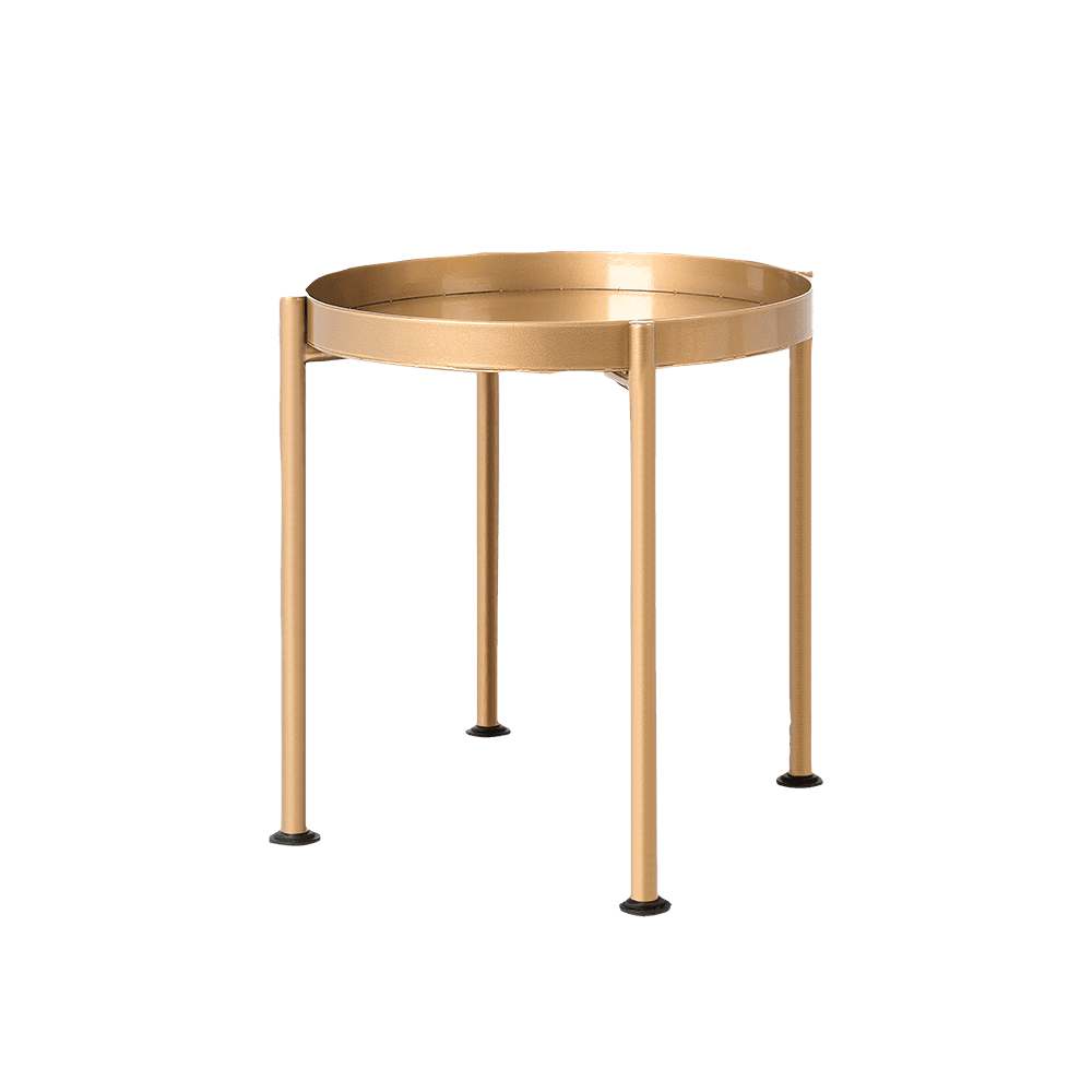 Couchtisch HANNA METALL - gold
