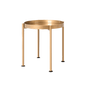 Coffee table HANNA METAL - gold
