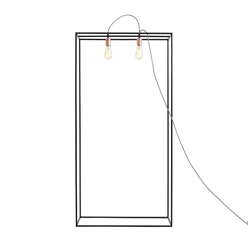METRIC Piantana M - Nero