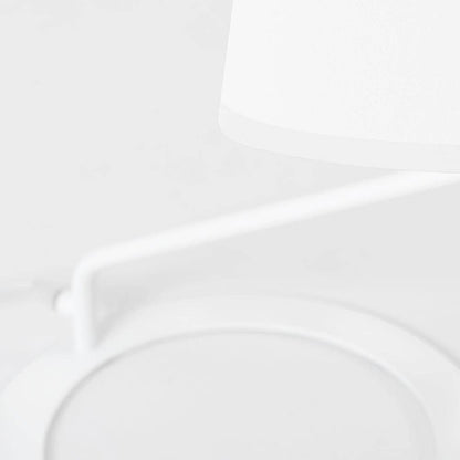 Tischleuchte SHADE – Schirm Weiß Fuß Weiß