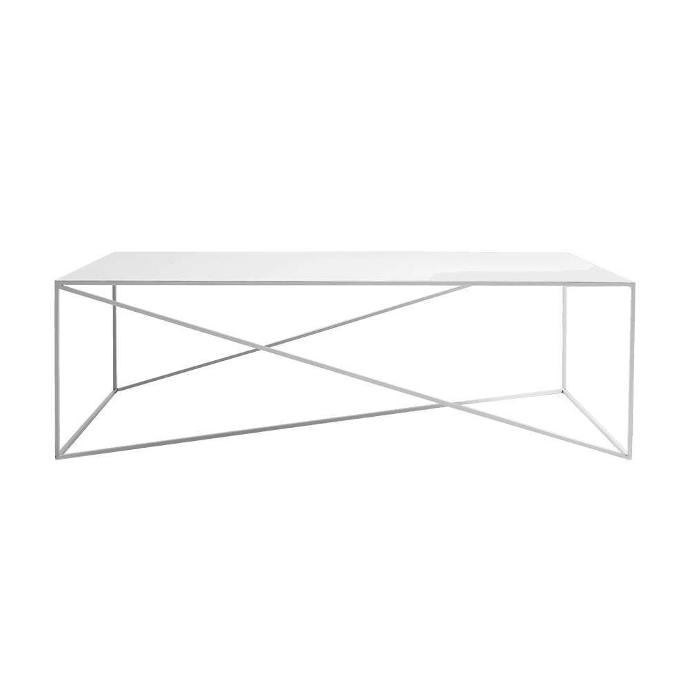 Tavolino MEMO METAL 140 Bianco