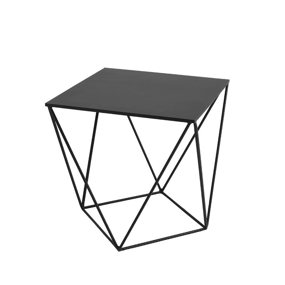Couchtisch DARYL METAL 60, schwarz