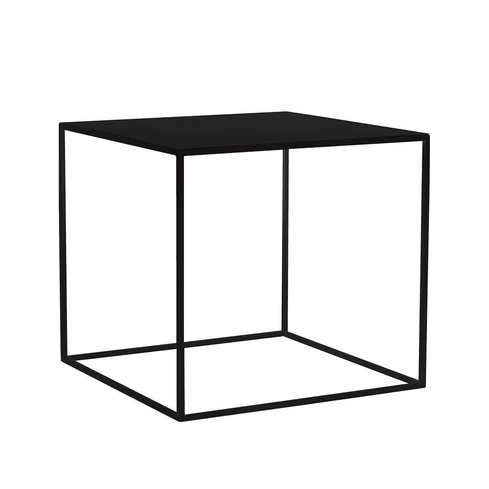Tavolino Tensio Metal 50 Nero
