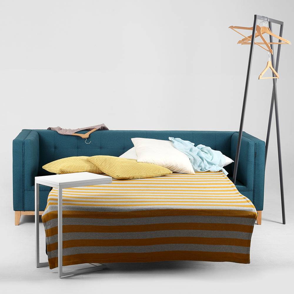 Schlafsofa 3-Sitzer BY TOM, Meeresbrise – Natur