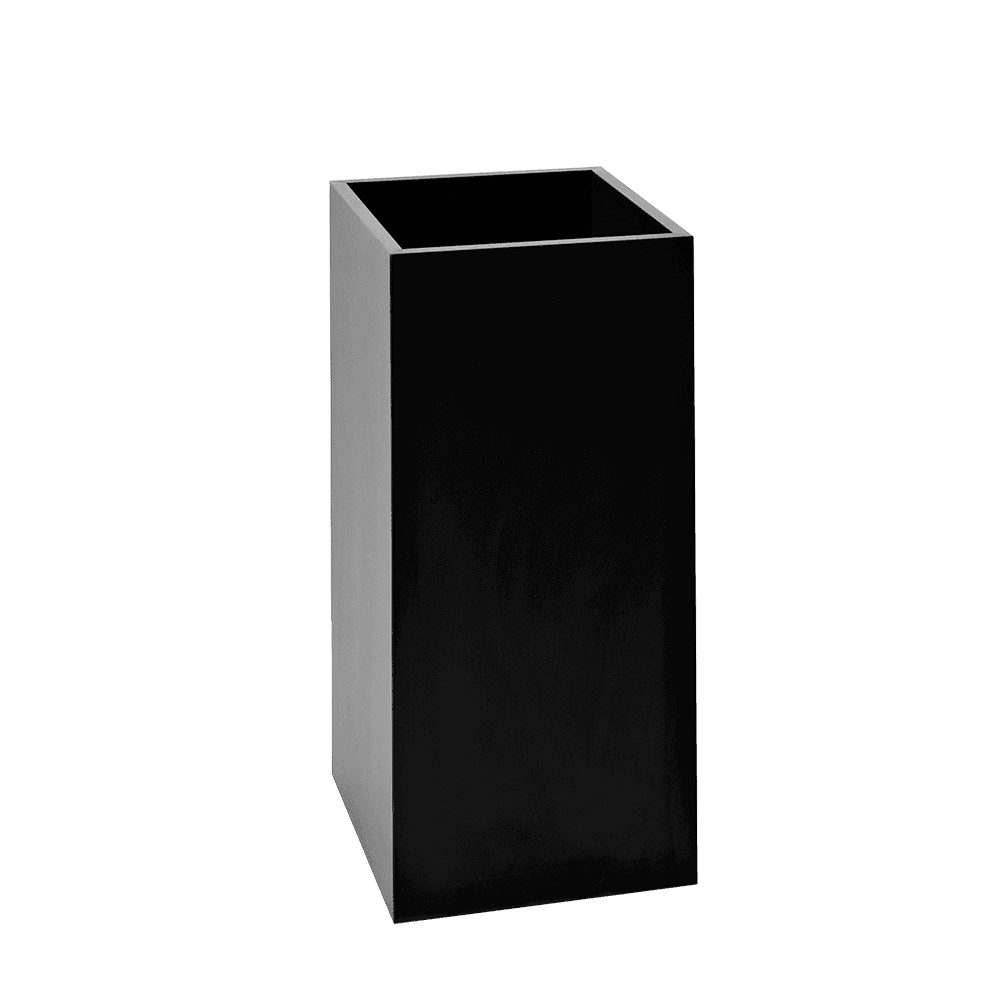 Vaso PALMUS 80x35x35 - nero