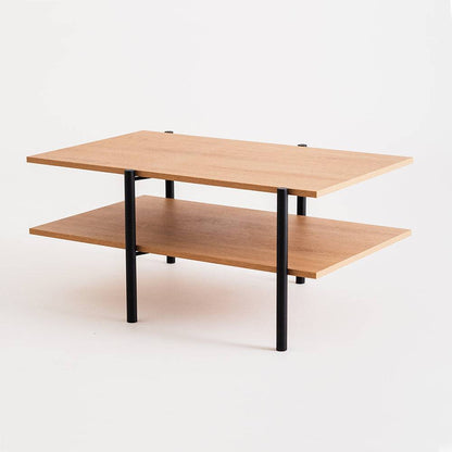 Tavolino RAVE BASIC 100x60 - quercia, nero