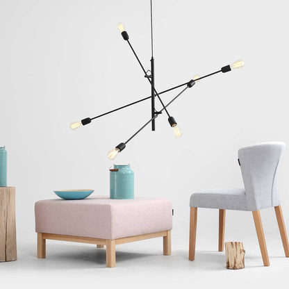 Lampada TWIGO 6 - Nero