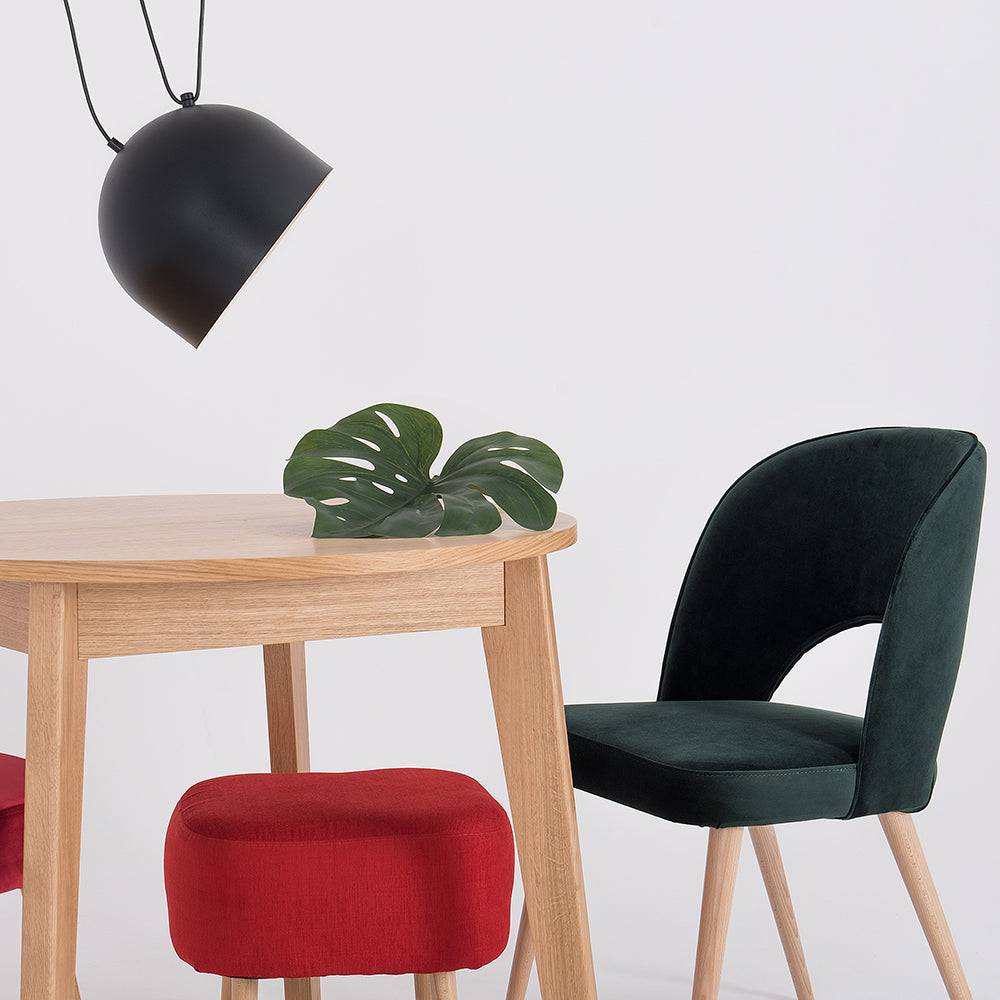 Sedia BUKO - verde bottiglia