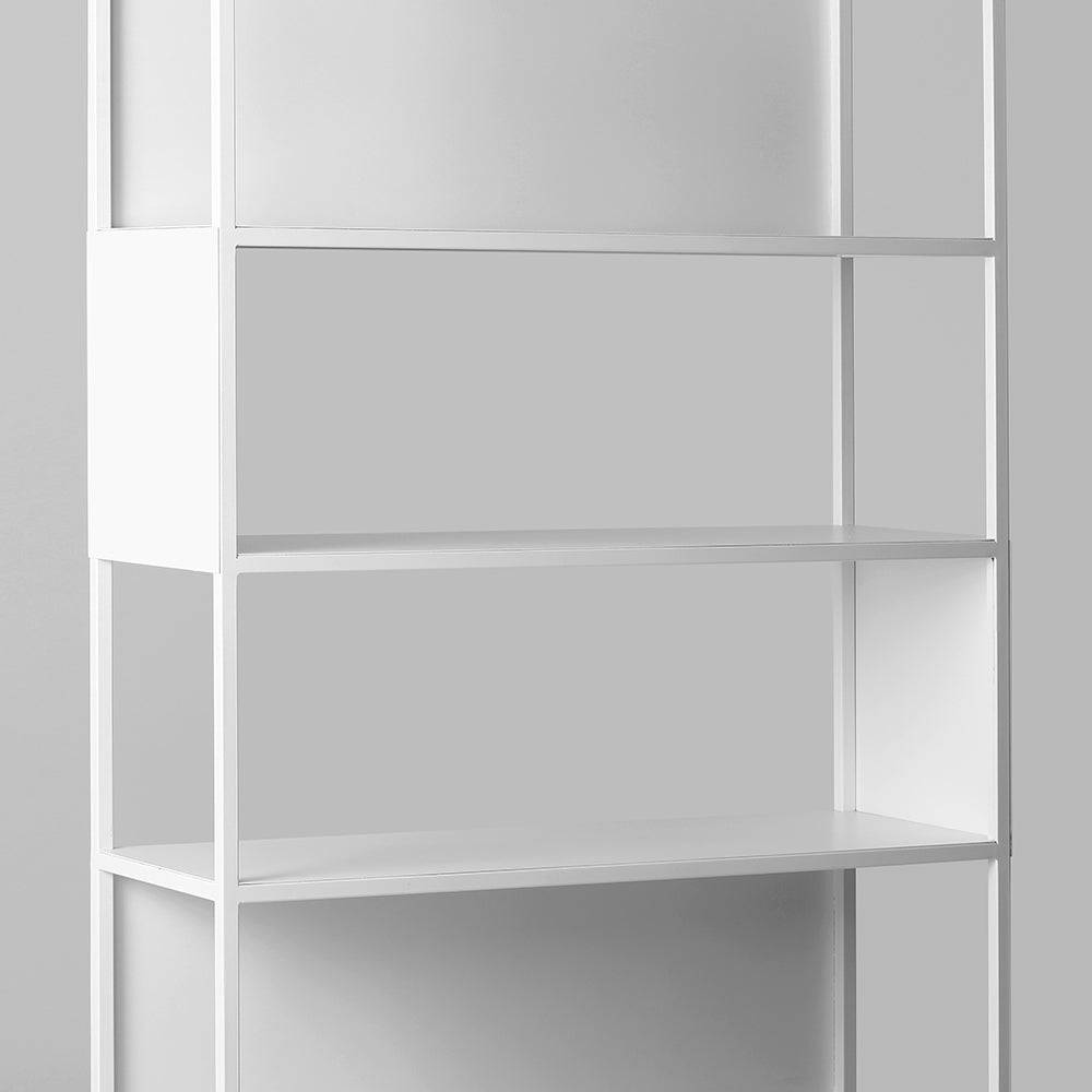 HYLLER SIDE METALL Bücherregal 100x180 weiß