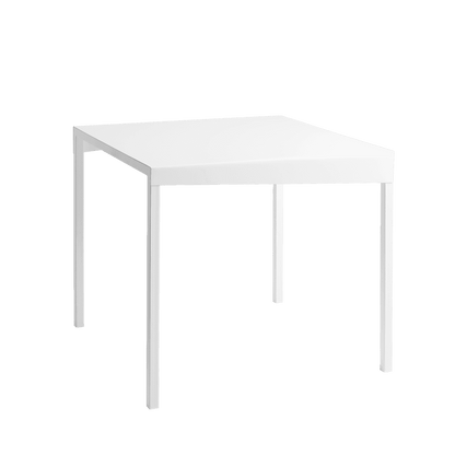 Tavolino OBROOS METAL 80, bianco
