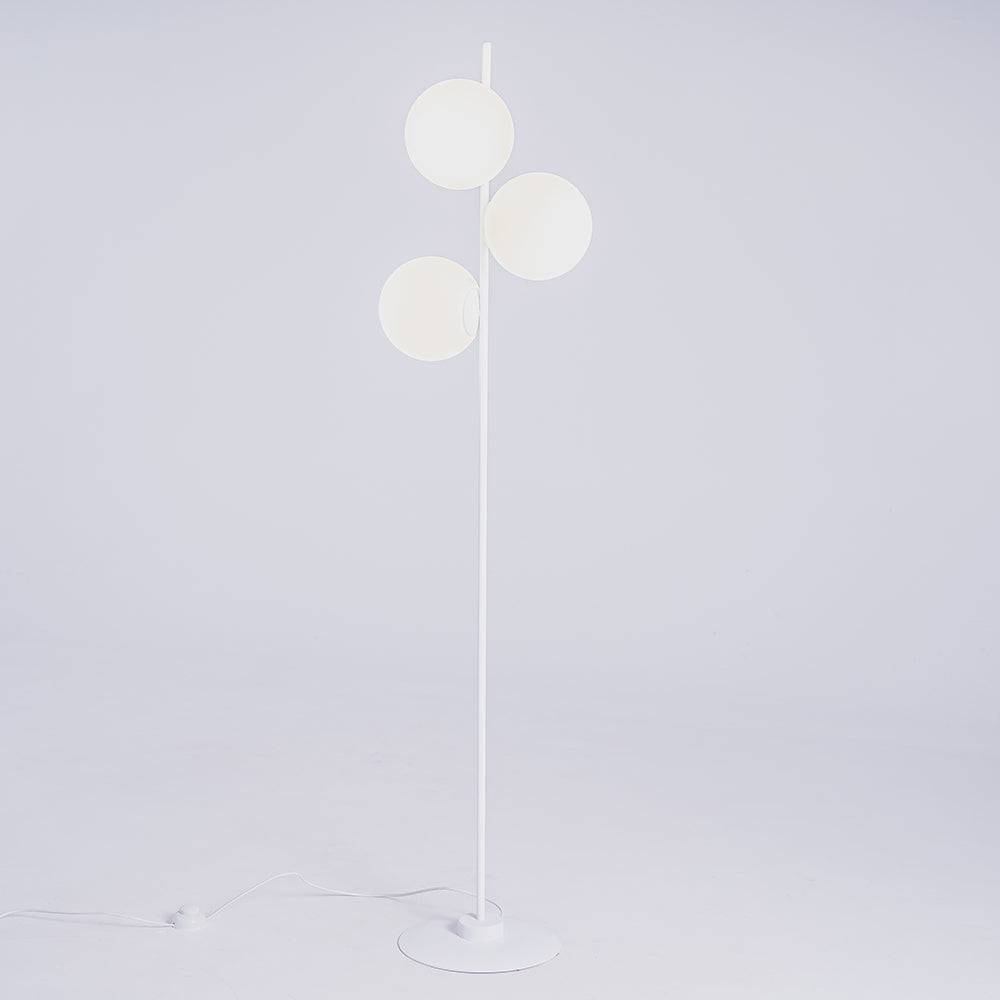 Lampada da Terra BOBLER Bianca