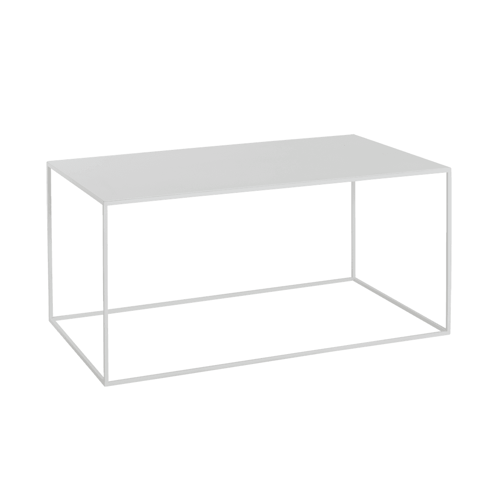 Beistelltisch TENSIO METAL 100x60, weiß