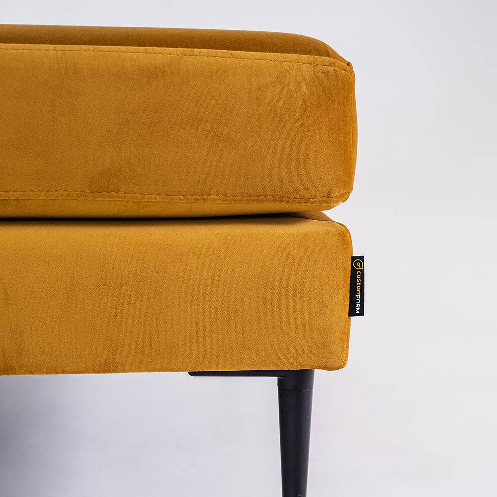 Pouf VERGAN – Passionsfrucht, Schwarz