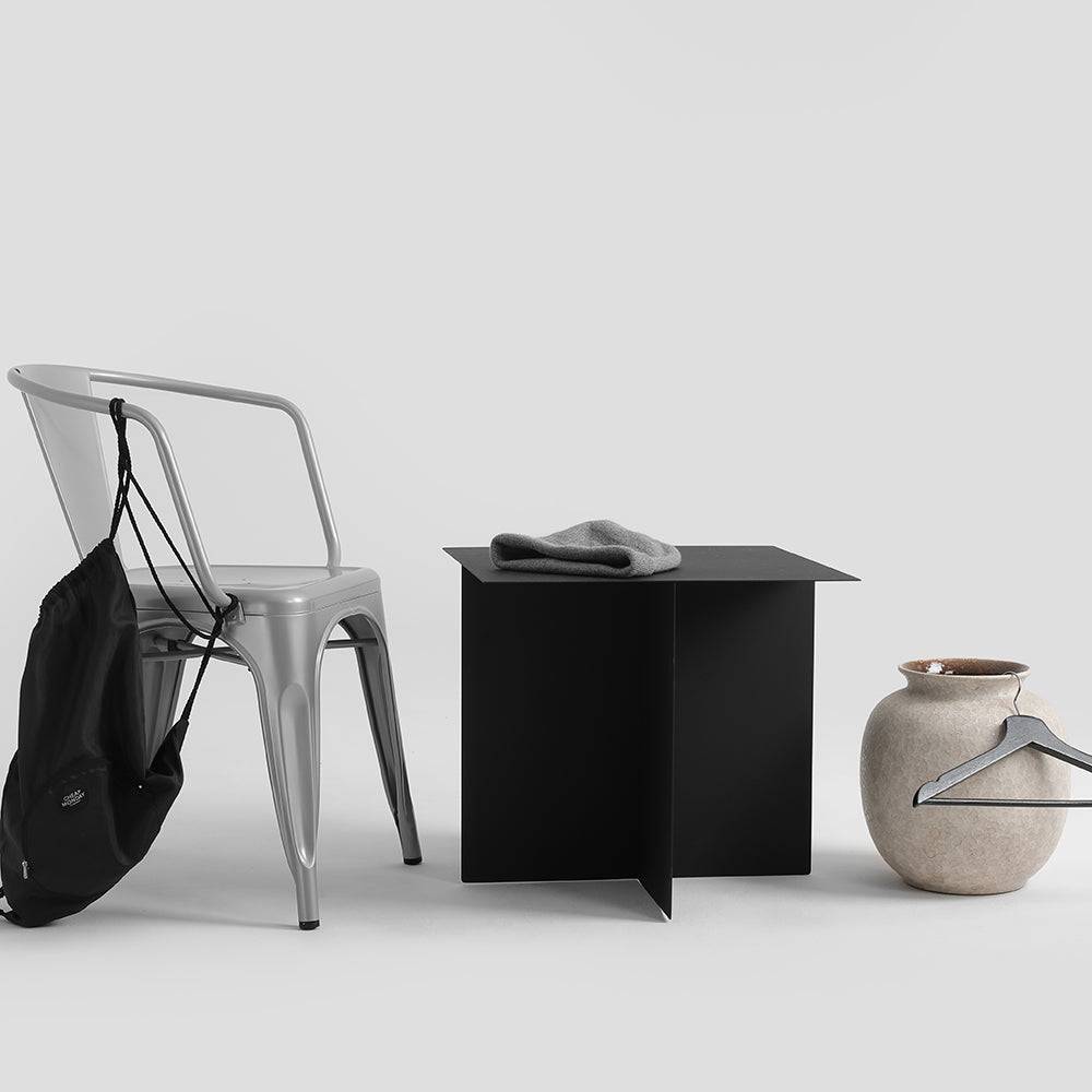 Tavolino da Caffè OLI METAL 50, nero