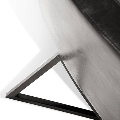 Sessel ZERO - Kunstleder schwarz