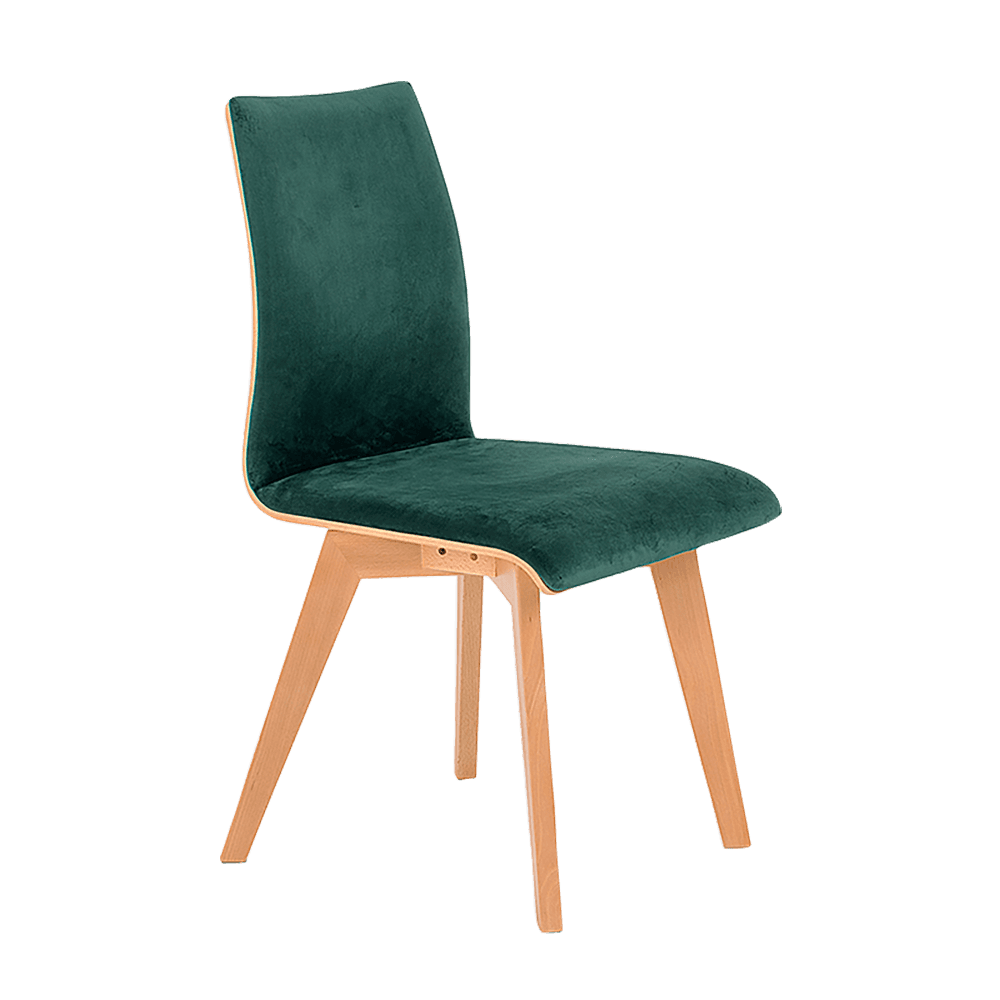 Sedia ROEN - verde bottiglia