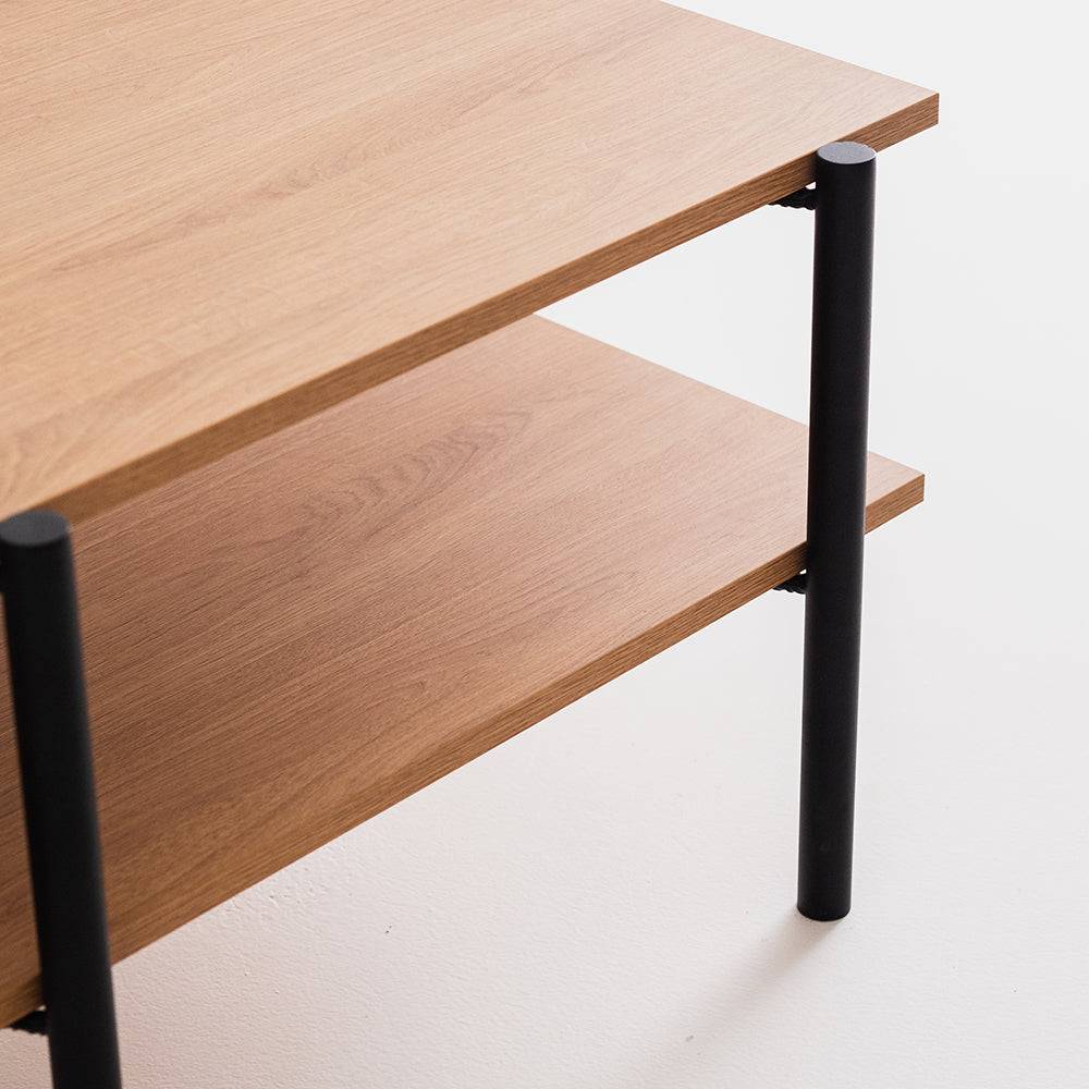 Tavolino RAVE BASIC 100x60 - quercia, nero