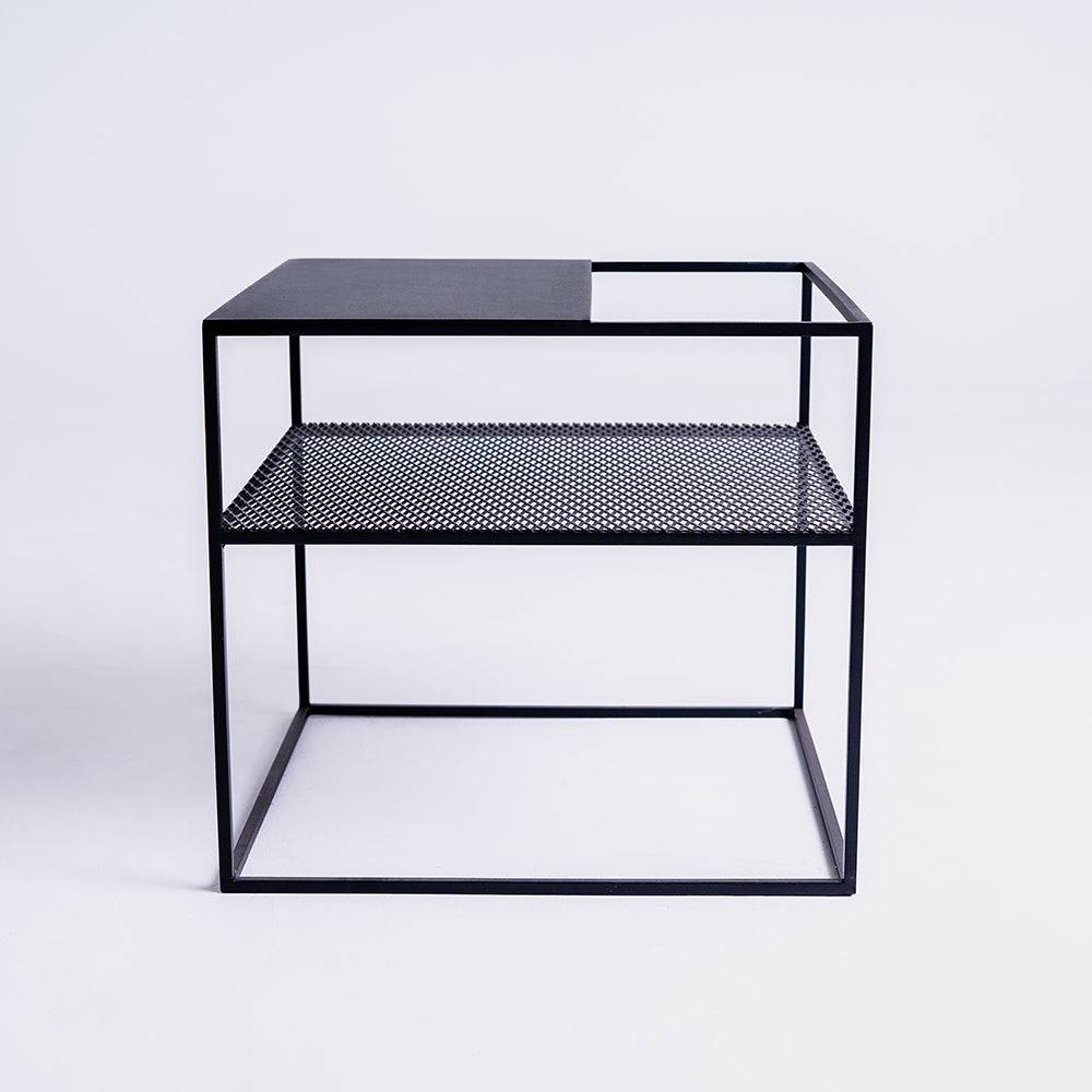 Tavolino da Caffè MATRIX Metallo 50, Nero
