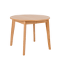 WOODYOU ROUND 95 Dining Table - Natural Oak