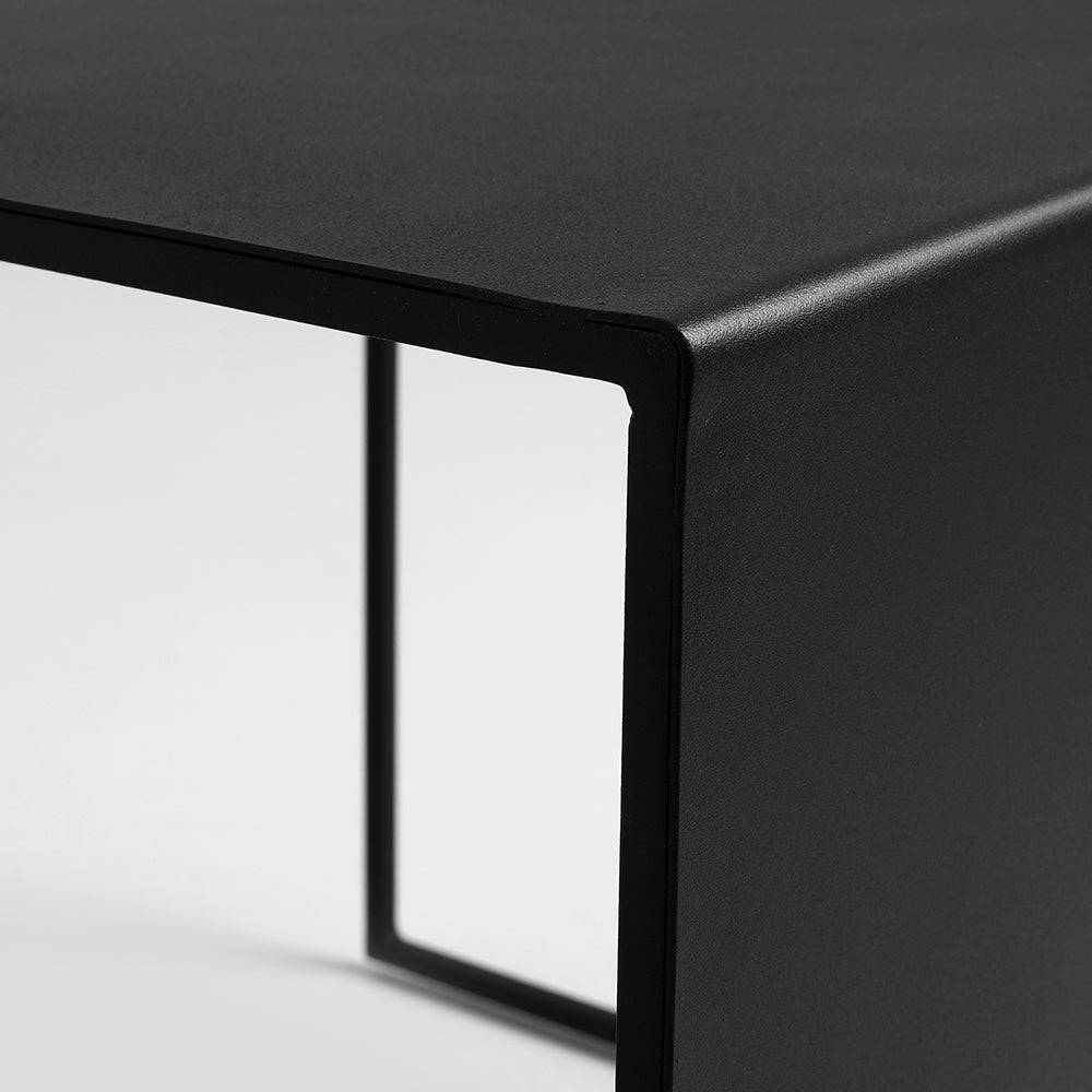 Beistelltisch 2Wall Metal 100x60 - Schwarz