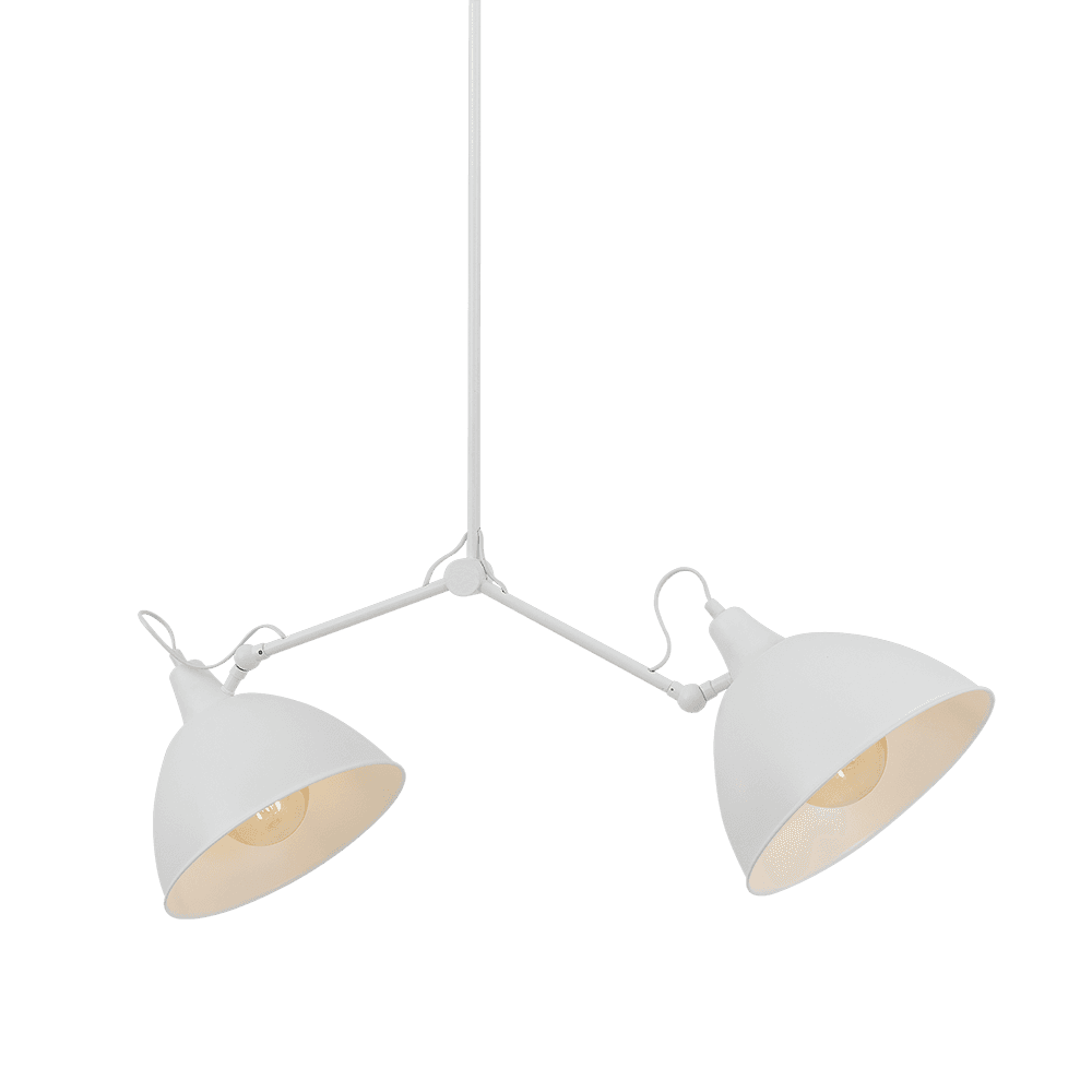 Lampada Coben Two Head bianco