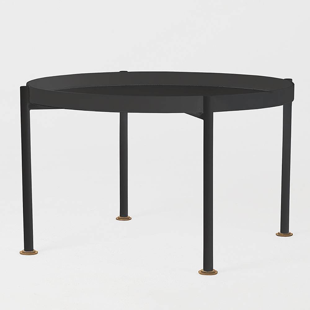 Couchtisch HANNA METAL 80 – Schwarz