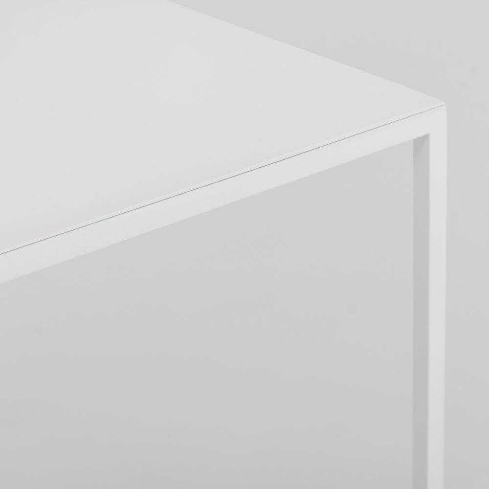 Beistelltisch TENSIO METAL 100x60, weiß