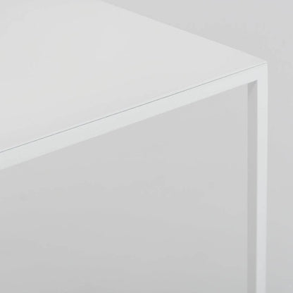 Beistelltisch TENSIO METAL 100x60, weiß